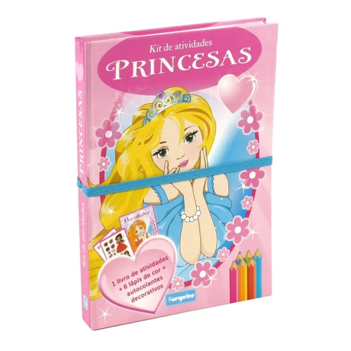 Kit de atividades princesas EUROPRICE