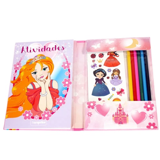 Kit de atividades princesas EUROPRICE