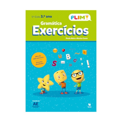 Plim Exercícios de Gramática 3.º Ano