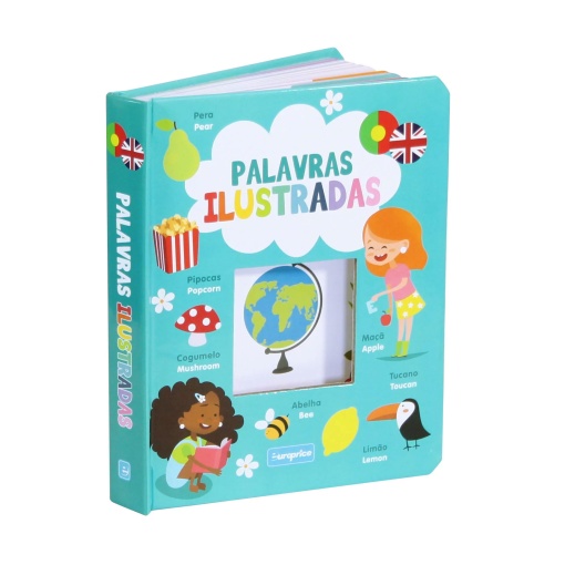 Diccionario de palabras ilustrado con imágenes portugués/inglés EUROPRICE