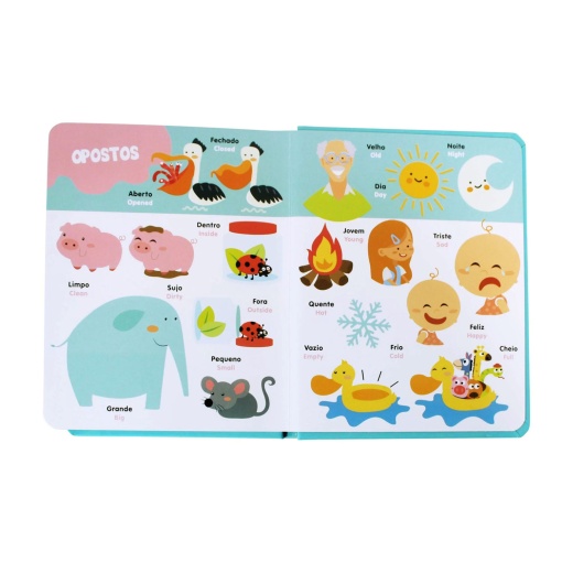 Palavras ilustradas dicionário com imagens português / inglês EUROPRICE