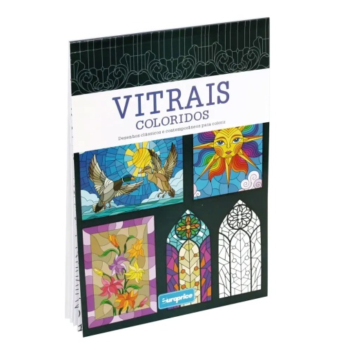Vitrais Coloridos - Roxo EUROPRICE