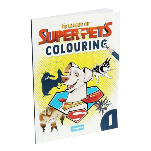 League Of Superpets Colouring 1 EUROPRICE