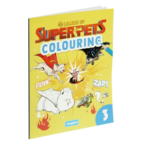 League Of Superpets Colouring 3 EUROPRICE