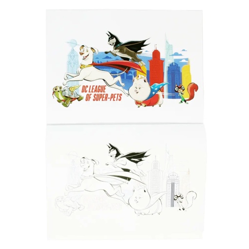League of Superpets colouring 3 EUROPRICE