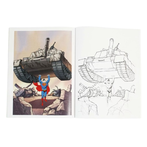 Superman coloring 4 EUROPRICE