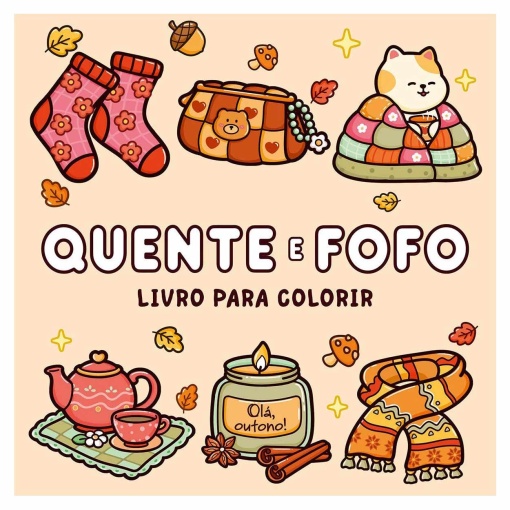 Quente e Fofo - Livro para Colorir