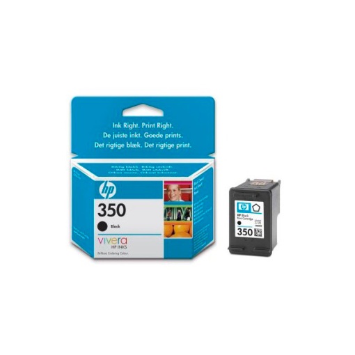 Tinteiro HP 350 Preto CB335E C4580/4480/4424