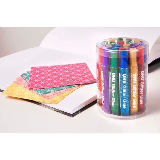 Cola Glitter UHU Young CREATIV 20ml Sortido