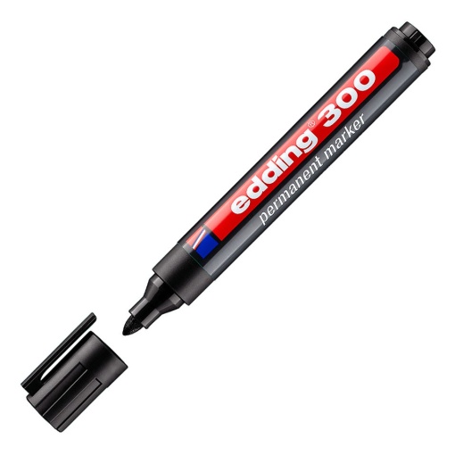 Marcador permanente EDDING 300 1,5-3mm preto