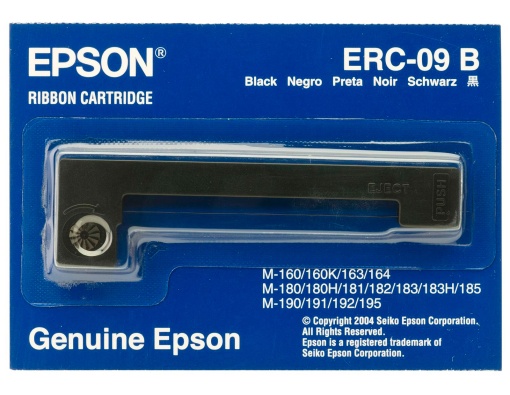 Fita original para Impressora EPSON ERC-09 B preto HX20