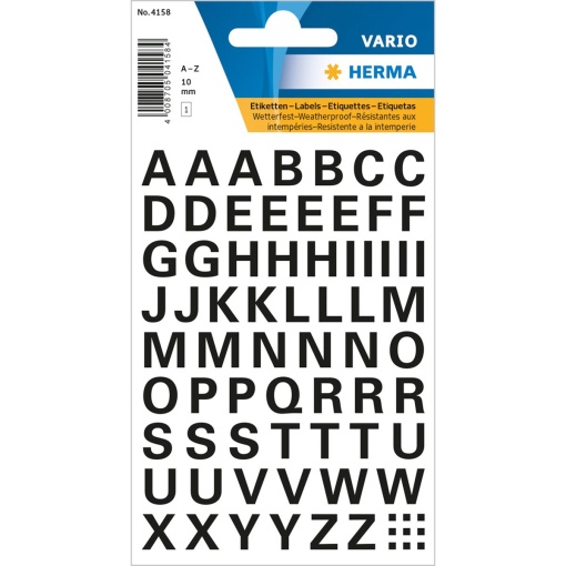 Autocolantes HERMA VARIO letras 4158