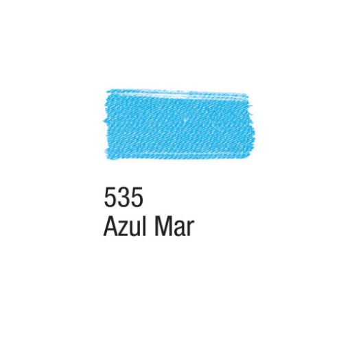 Tinta para tecido ACRILEX azul mar 535 37ml
