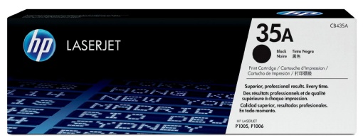 Toner HP 35A Preto CB435A Laserjet P1005/1006/1007/1008/1009 1500 Páginas
