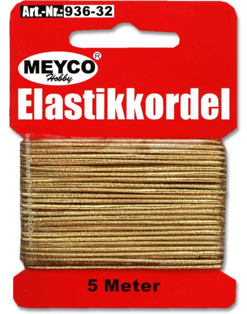Fio Elástico MEYCO 1mmx5m Dourado