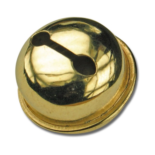 Guizos Metálicos 18mm ouro com 9 unidades MEYCO