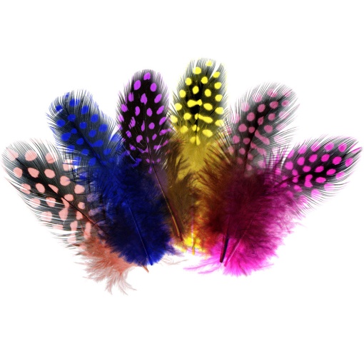 Plumas MEYCO 6/8cm - 24 unidades