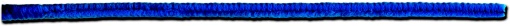 Chenille 8mmx50cm Azul MEYCO com 10