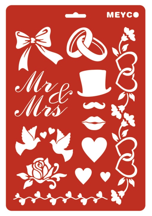 Stencil MEYCO 66010 20x30cm