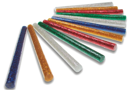 Cola para Pistola 7mm Glitter MEYCO 10cm com 12