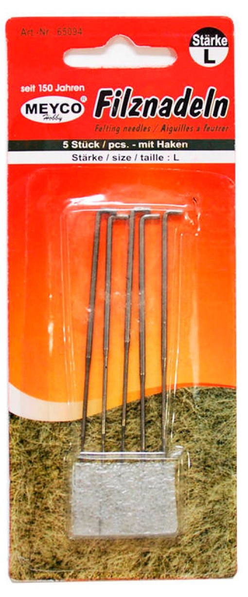 Agulha de feltragem MEYCO L 90mm com 5 unidades