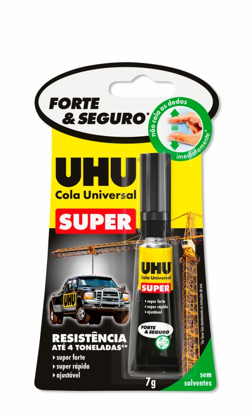 Cola Instantânea UHU Universal Strong Safe 7g