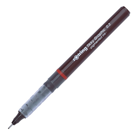 Fineliner ROTRING Tikky Graphic 0,3mm Preto