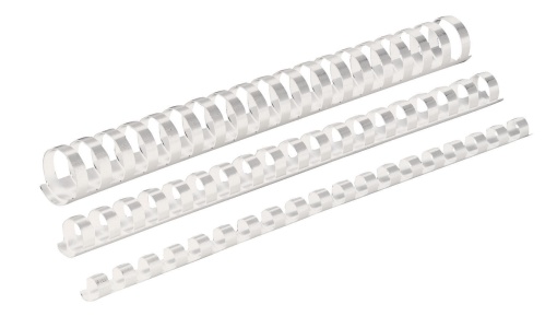 Argolas de Encadernação Plásticas 22mm Branco Caixa com 50 FELLOWES