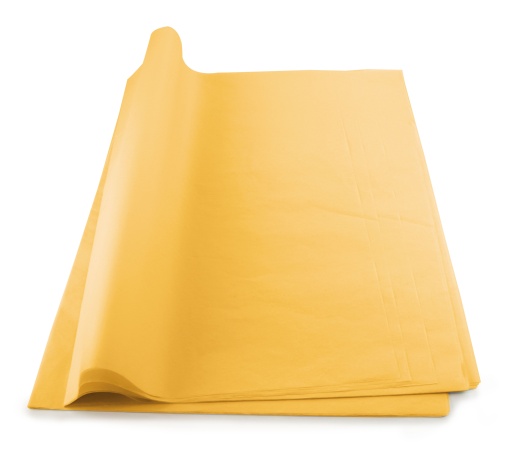 Papel Seda WEROLA 20g Amarelo 01 50x70cm 26 unidades