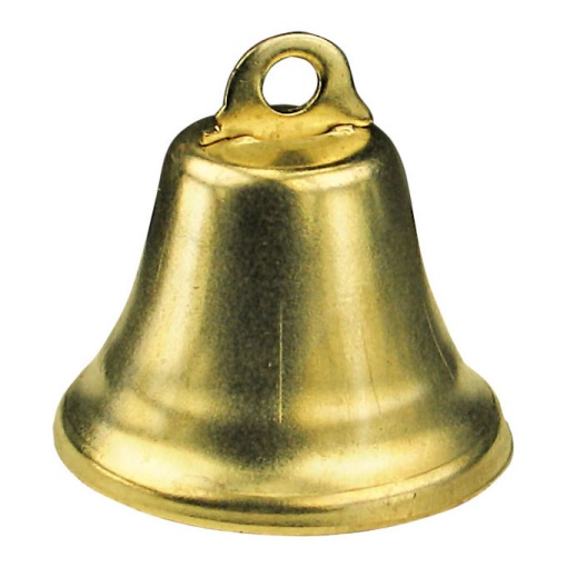 Sinos Metálicos 14mm Dourado com 7 MEYCO