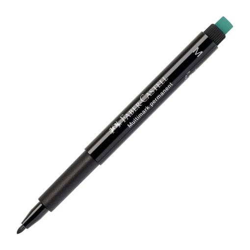 Marcador universal permanente FABER-CASTELL Multimark 1525 M 1mm preto