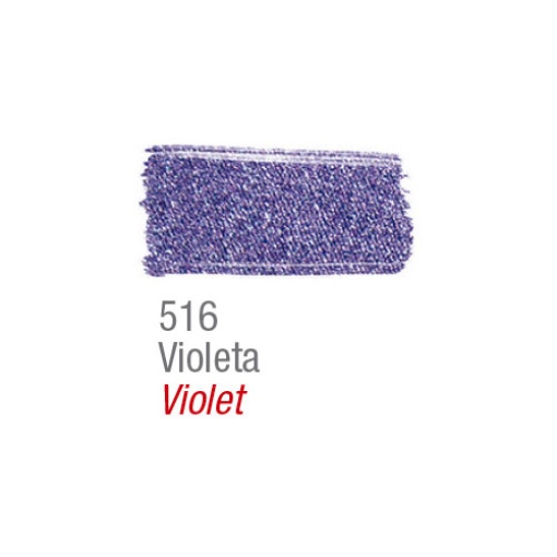 Tinta para tecido metálica ACRILEX violeta 516 37ml