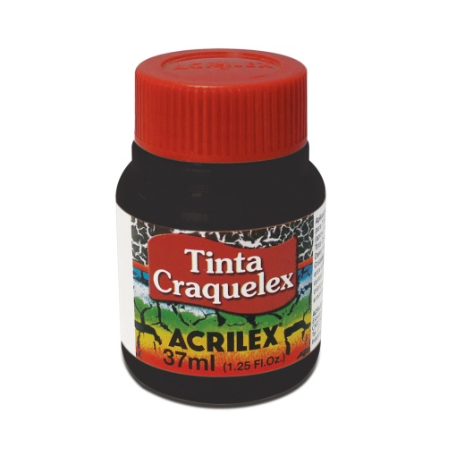 Tinta ACRILEX Craquelex Preto 37ml