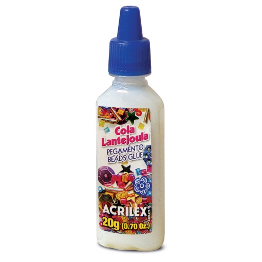 Cola Lantejoula para Tecido ACRILEX 20g