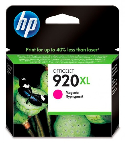 Tinteiro HP 920XL Magenta CD973A 6500 Alta Capacidade