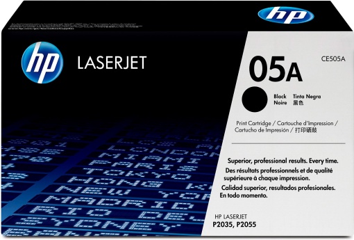 Toner HP 05A Preto CE505A P2035/2055 2300 Páginas
