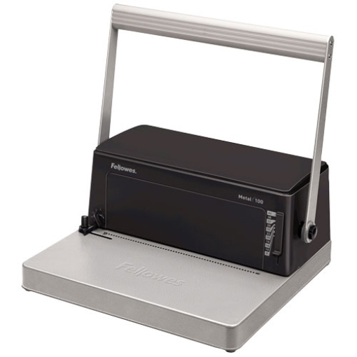 Encadernadora de espirais metálicas FELLOWES Metal 100