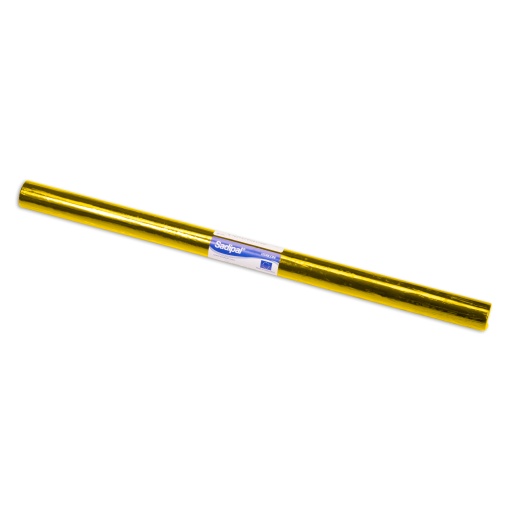 Celofane 70x100cm Amarelo 25 folhas Picotado SADIPAL
