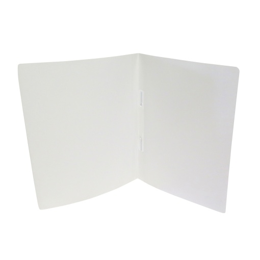 ROMA 3131 Cromolux A4 binder, 10mm spine, white, high-gloss 300g cardstock, with hardware and tab.