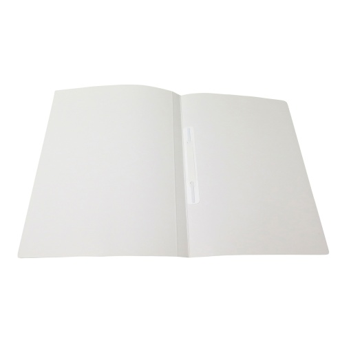 ROMA 3131 Cromolux A4 binder, 10mm spine, white, high-gloss 300g cardstock, with hardware and tab.