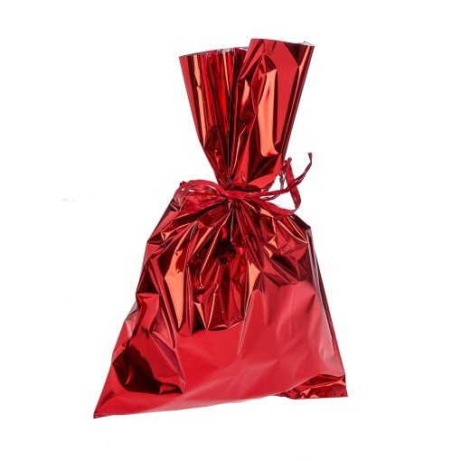 Saqueta Metalizada STAR FILCAS 10x15cm Vermelho Brilhante 053/03