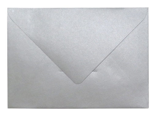 Envelope Metalizado SIMPLY B6 120x176mm Silver com 10