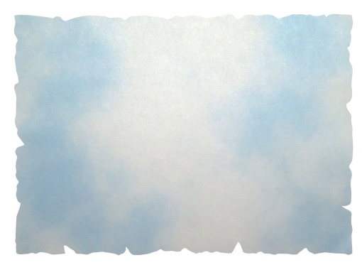 Papel Metalizado SIMPLY Design Recortado A4 120g Nuvens Azul com 10