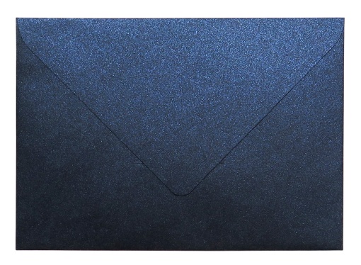 Envelope metalizado SIMPLY B6 120x176mm azul caixa com 10 unidades 102-54
