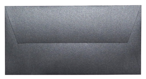 Envelope Metalizado SIMPLY DL 110x220mm Antracite com 10