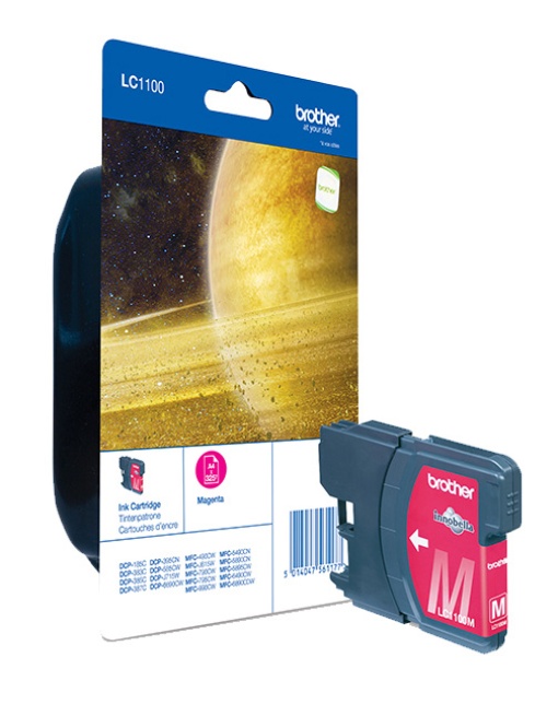 Tinteiro BROTHER LC1100 M Magenta