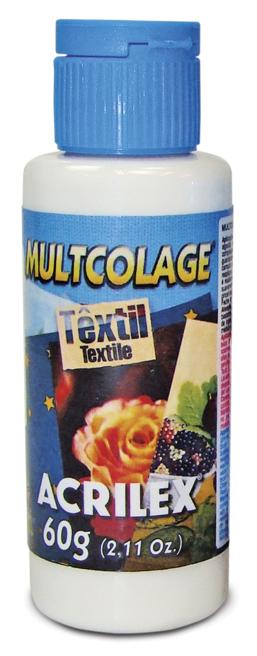 Cola Decoupage para Tecido ACRILEX Multcolage 60ml