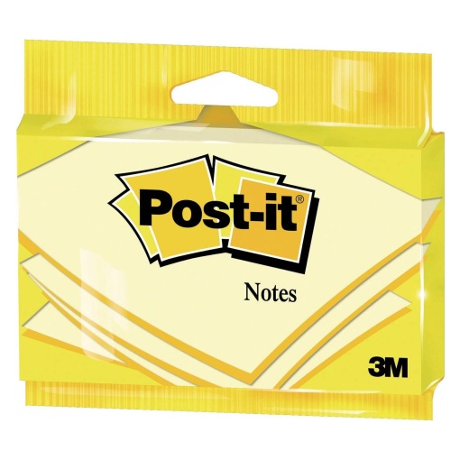 Bloco de Notas Aderentes POST-IT 6830 76x127mm Amarelo com 100 folhas
