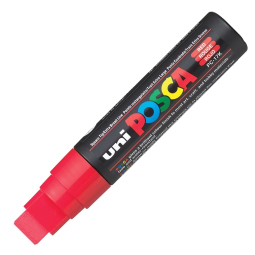 Marcador UNI Posca Pc-17k extra grosso 15mm vermelho 15