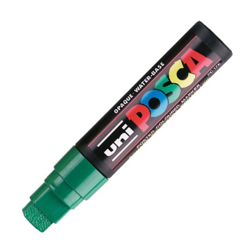 Marcador UNI Posca Pc-17k extra grosso 15mm verde 6